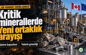 AB Kanada ortaklığı Kritik mineral tedariki Nadir toprak elementler