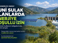 Suni sulak alanlarda enerjiye koşullu izin ve mevcut tesislere 2 yıllık izin süreci Suni sulak alanlarda enerji Çevresel akış düzenlemesi HES izin süreci