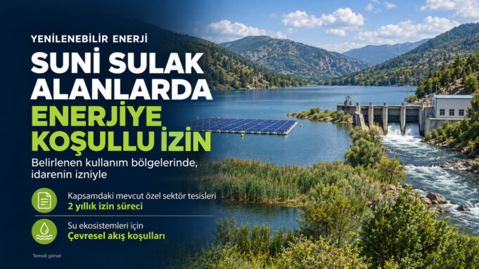 Suni sulak alanlarda enerji Çevresel akış düzenlemesi HES izin süreci Suni sulak alanlarda enerji Çevresel akış düzenlemesi HES izin süreci
