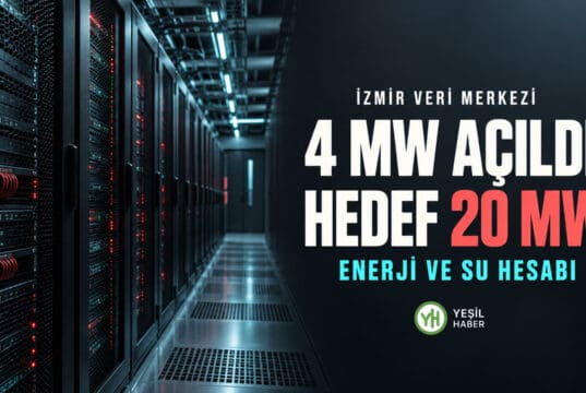 İzmir’de 4 MW’lık veri merkezi açıldı: 20 MW hedefinde enerji ve su hesabı Vodafone İzmir veri merkezi Veri merkezi elektrik tüketimi Veri merkezi su kullanımı