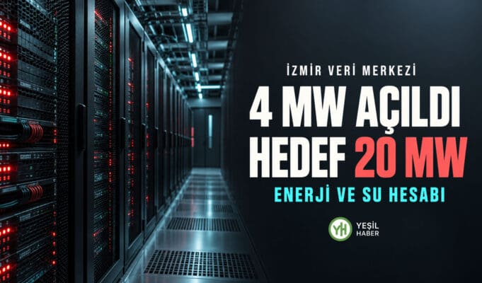 İzmir’de 4 MW’lık veri merkezi açıldı: 20 MW hedefinde enerji ve su hesabı Vodafone İzmir veri merkezi Veri merkezi elektrik tüketimi Veri merkezi su kullanımı