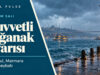 27 Ekim sağanak uyarısı: İstanbul’un kuzeyinde 75 kg/m²’ye varan yağış bekleniyor 27 Ekim sağanak uyarısı için yağmur altında İstanbul Boğazı ve kuvvetli yağış başlıklı Yeşil Pulse görseli.