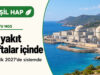 Akkuyu Nükleer Güç Santrali’ne ilk yakıtın birkaç hafta içinde yükleneceğini ve elektriğin 2027'de sisteme gireceğini anlatan Yeşil Hap kartı, yanında kıyıdaki nükleer santral görseli; yapay zekâ ile oluşturulmuş temsili görsel, gerçek santral fotoğrafı değildir.