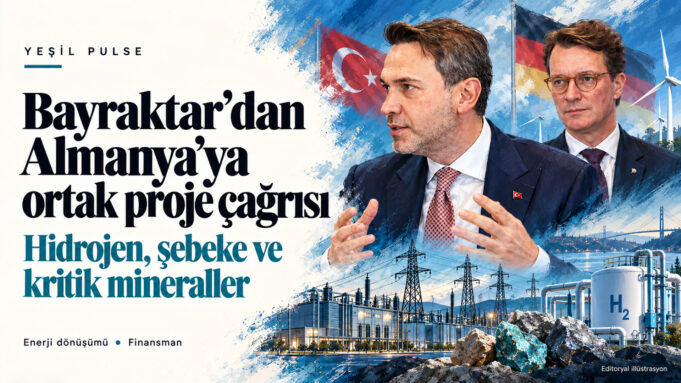 bayraktar-almanya-enerji-is-birligi-hero Türkiye Almanya enerji ortaklığı illüstrasyonu: Alparslan Bayraktar ve Hendrik Wüst, arka planda şebeke ve hidrojen tesisi