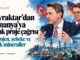 Türkiye Almanya enerji ortaklığı illüstrasyonu: Alparslan Bayraktar ve Hendrik Wüst, arka planda şebeke ve hidrojen tesisi