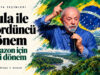 Brezilya’da Lula dördüncü kez seçildi: Amazon için yeni dönem Brezilya seçim sonuçları ve Lula’nın dördüncü dönemi için Brezilya bayrağı ve Amazon ormanlarıyla hazırlanan editoryal illüstrasyon