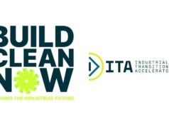Temiz sanayi yatırımlarının finansmanı 26 Ekim’de Ankara’da ele alınacak Build Clean Now ve Sanayi Dönüşüm Hızlandırıcısı ITA logolarından oluşan basın materyali görseli.