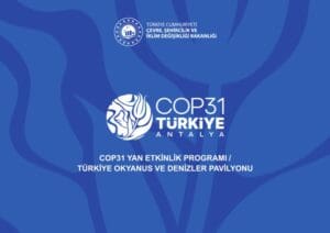 COP31 Türkiye Okyanus ve Denizler Pavilyonu yan etkinlik programının özgün kapak görseli