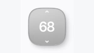 Schneider Home Smart Thermostat’ın resmi ürün fotoğrafı.