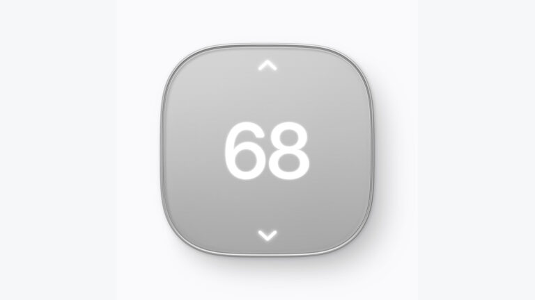 Schneider Home Smart Thermostat’ın resmi ürün fotoğrafı.